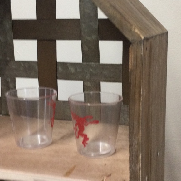 FireBall Bar Shelf With Shot Glasses - Picture 15 of 16